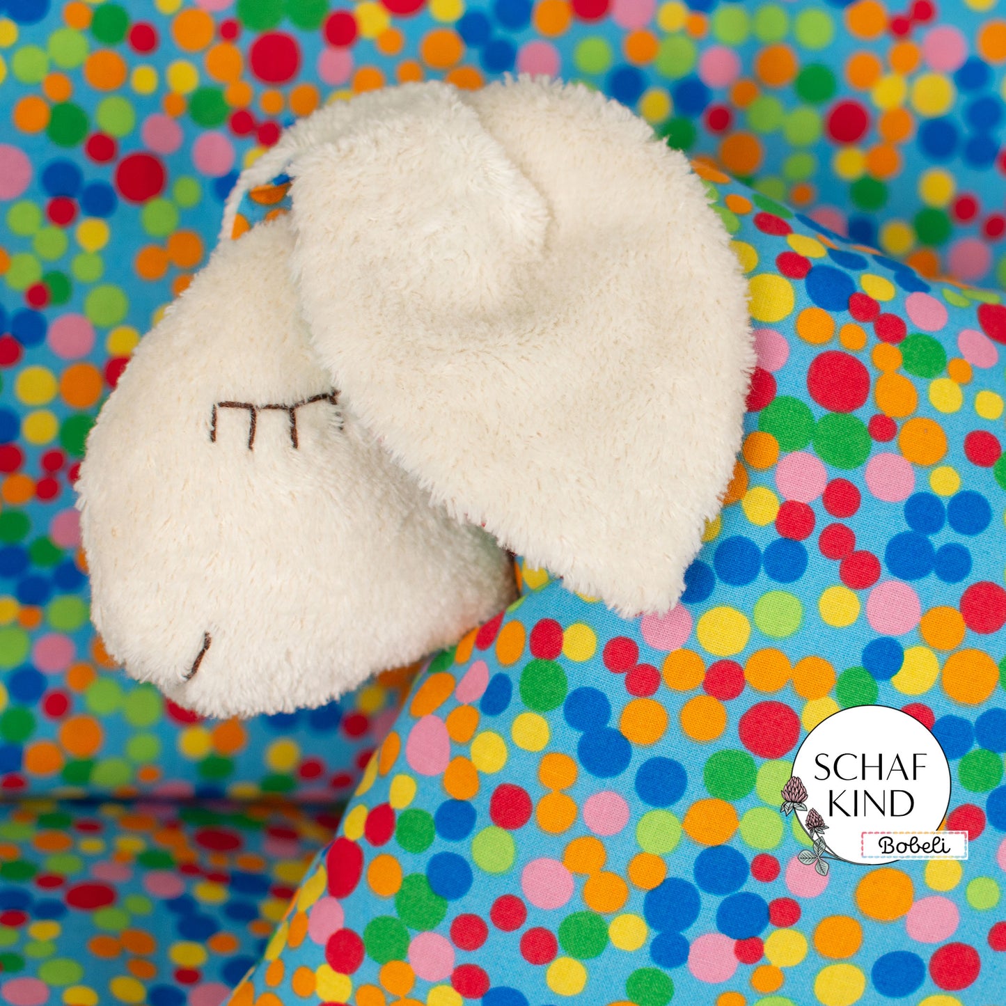Schlafschaf 58 Konfetti - Bobeli Kuschelkissen