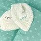 Schlafschaf 71 Mint mit Monden - Bobeli Kuschelkissen